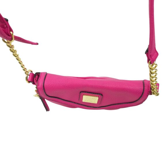 Juicy by Juicy Couture Crossbody Handbag Crowd Pleaser Mini Bag Preppy Pink - Picture 15 of 16